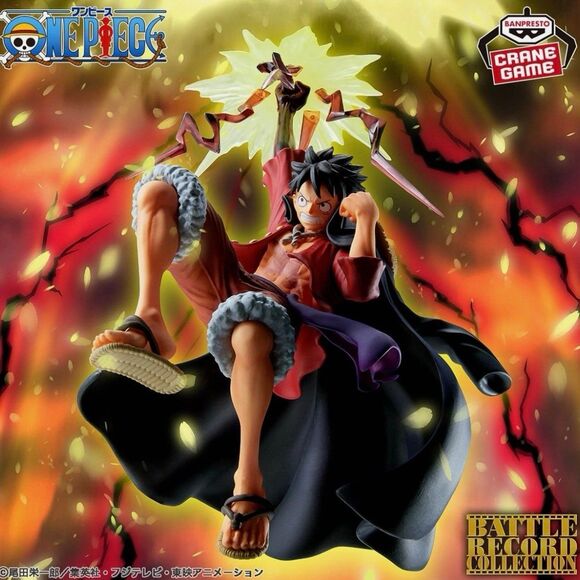 NIB Banpresto One Piece OP Battle Record Collection: Luffy D Monkey Figure - Picture 1 of 6